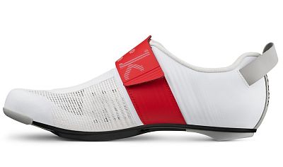Превью  Велотуфли для триатлона FIZIK Transiro Hydra Aeroweave Carbon White/Red/Blue